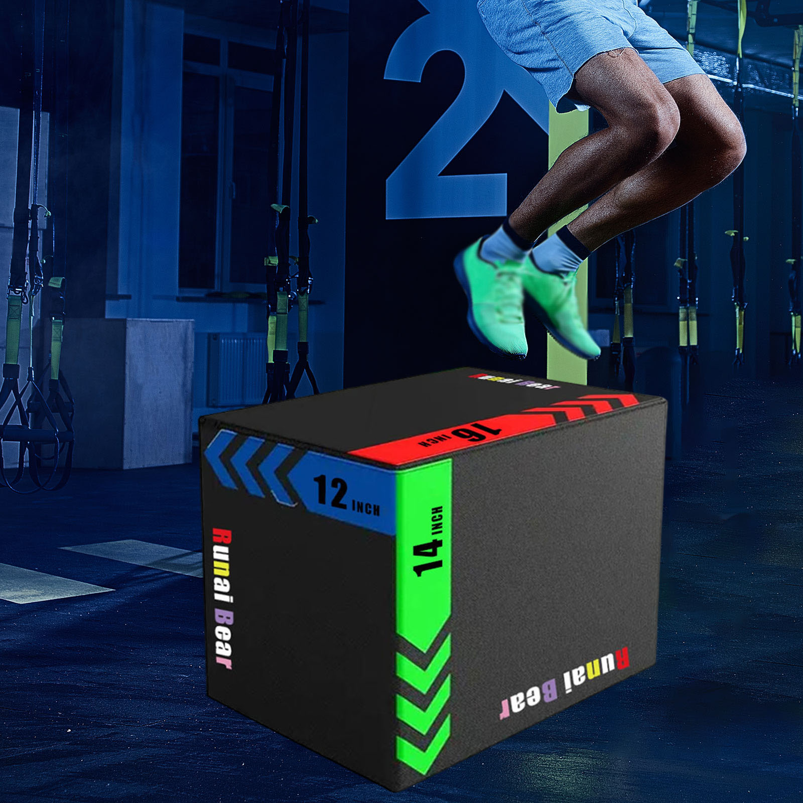 Box Jump Plyo - 플라이오 점핑 운동 박스 휴대용 스텝업