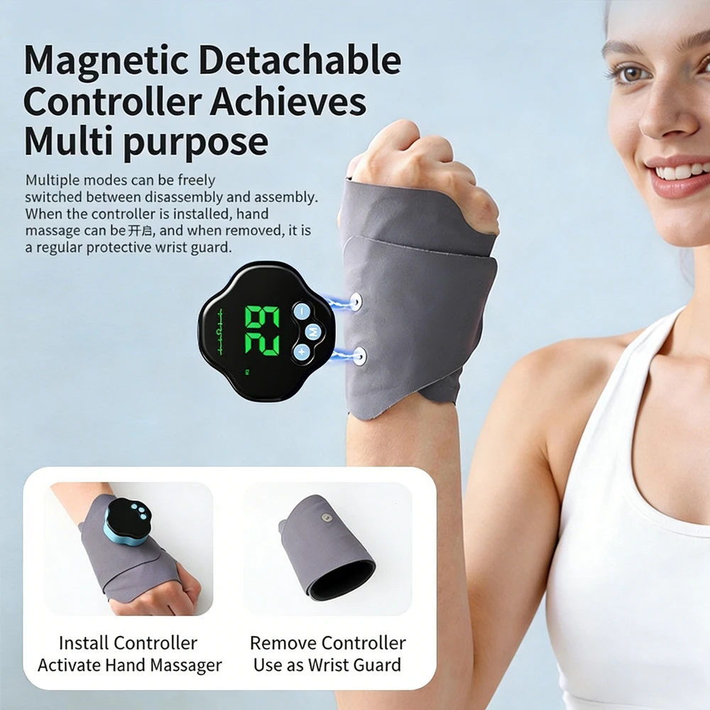 29단계 전기 손 마사지기 EMS 미세전류 무선 손목밴 - Wrist Wrap Support 리뷰 및 가격