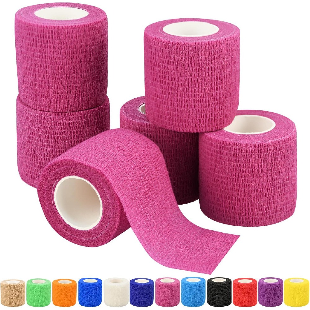 2개입 자가 접착식 코히시브 붕대 랩, 2.5cm x  - Finger Tape Athletic 리뷰 및 가격