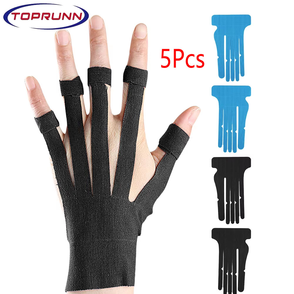 손목 및 손가락용 5PC Precut Kinesiolo - Finger Tape Athletic 리뷰 및 가격
