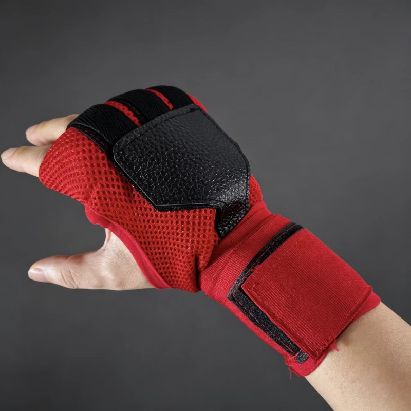 새로운 폴리에스터 복싱 글러브, 조절 가능한 스트랩,  - Wrist Wrap Support 리뷰 및 가격